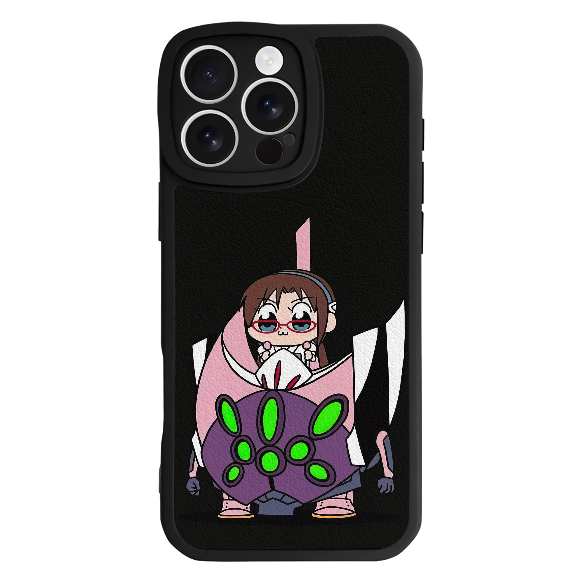 （画像用） EVA 新世紀エヴァンゲリオン 【iPhone 16シリーズ対応】シリコンスマホケース（レザー調） 材質：シリコン